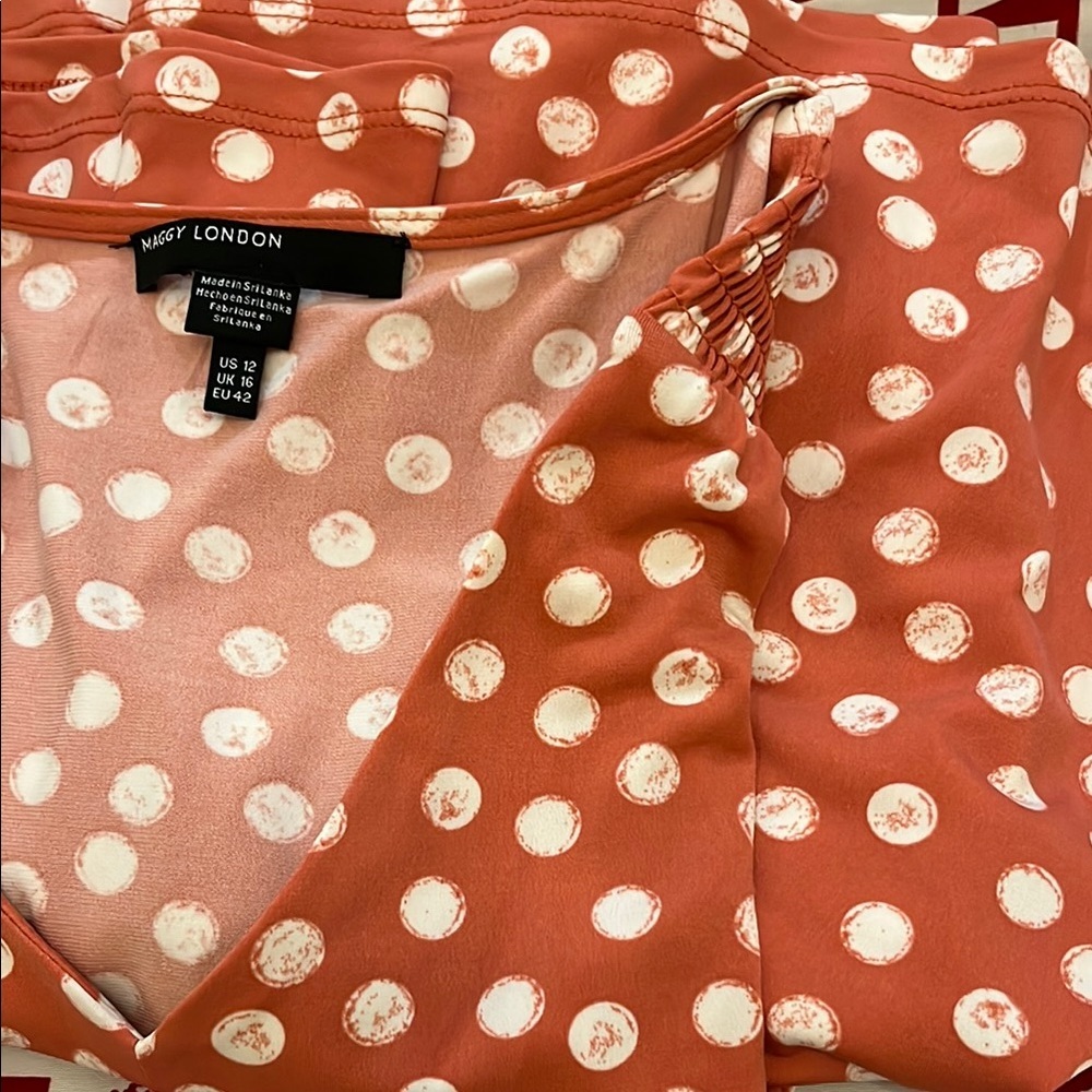 Maggy‎ London Polka Dot Dress - Picture 4 of 5